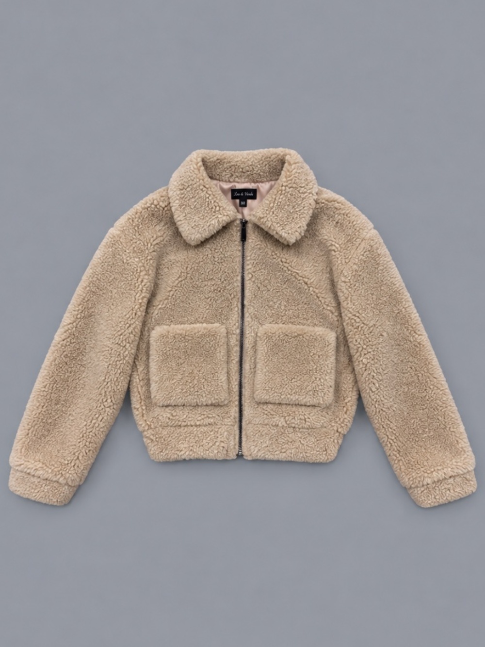 Lea & Viola Teddy Sherpa Jacket XS